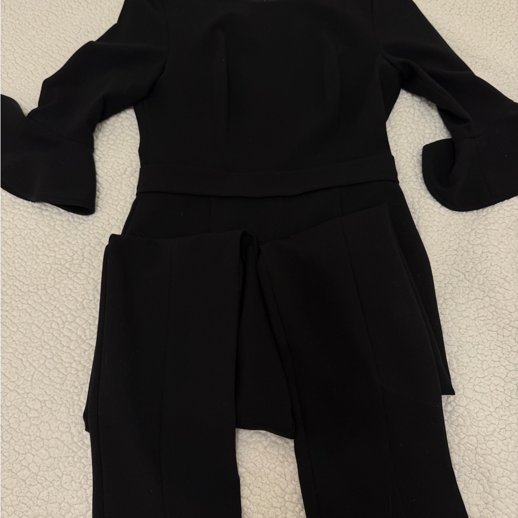 Black Halo Women's Black Pantsuit